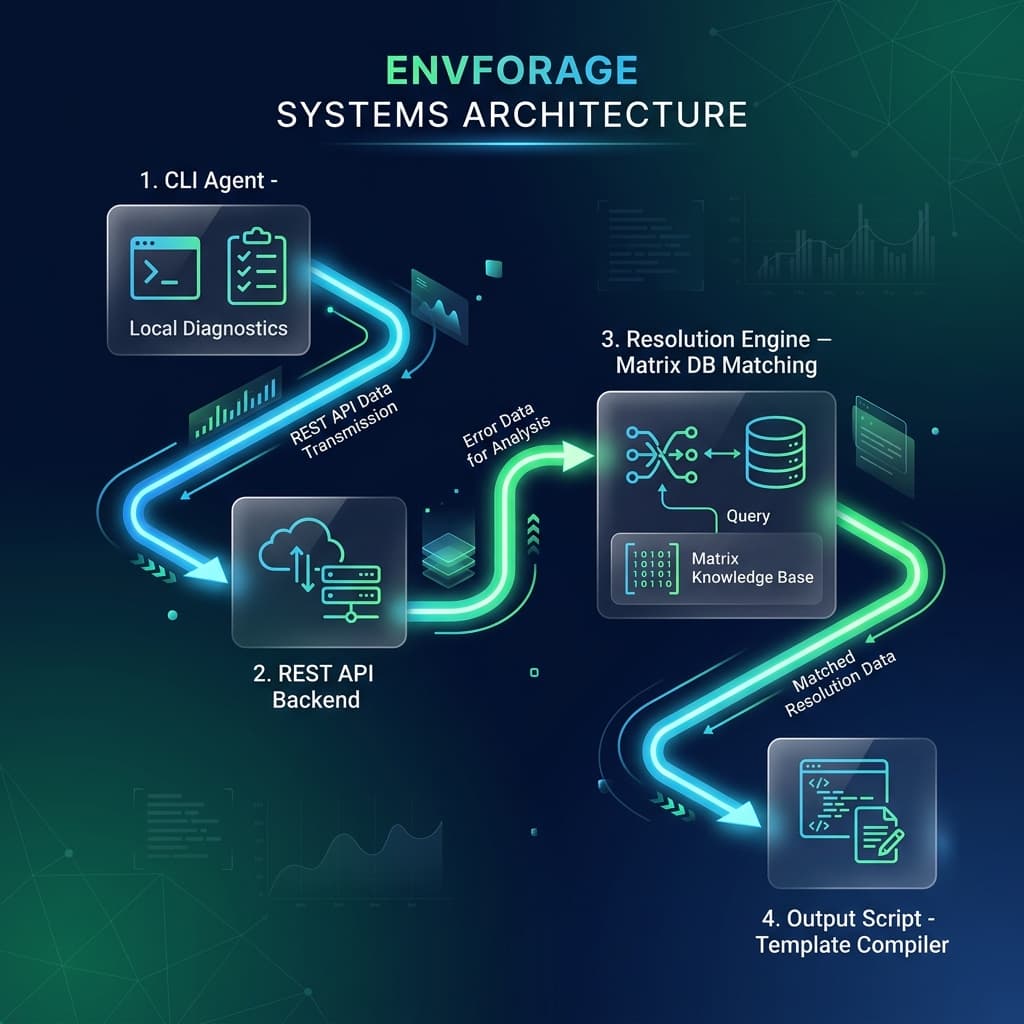 EnvForage System Architecture Diagram